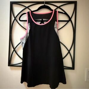 Tail Black with Pink Accents tank top